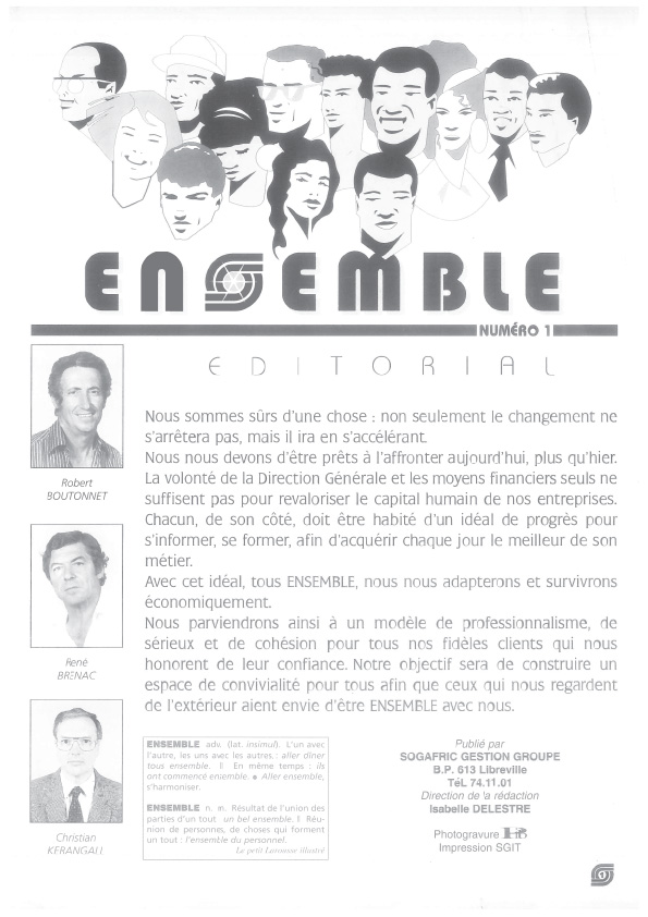 JOURNAL ENSEMBLE N°01
